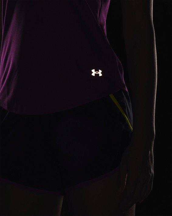 Dames T-shirt UA Speed Stride 2.0, Purple, pdpMainDesktop image number 3